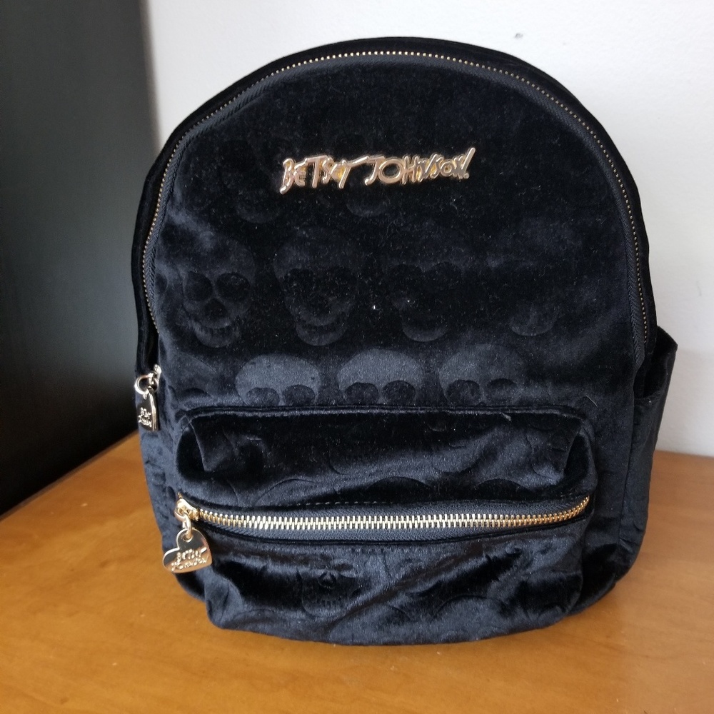 Betsey Johnson Skull Backpack